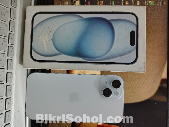 IPhone 15 Blue 128 HongKong